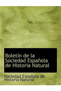 Boletín de la Sociedad Española de Historia Natural