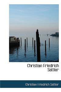 Christian Friedrich Sattler