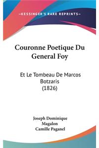 Couronne Poetique Du General Foy