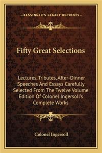 Fifty Great Selections