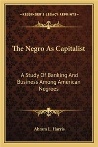 Negro as Capitalist