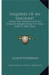 Inquiries of an Emigrant