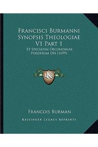 Francisci Burmanni Synopsis Theologiae V1 Part 1