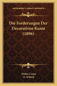 Forderungen Der Decorativen Kunst (1896)