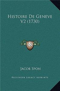 Histoire De Geneve V2 (1730)