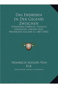 Das Erdbeben In Der Gegend Zwischen