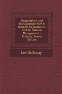 Organization and Management