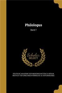Philologus; Band 7