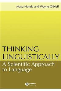 Thinking Linguistically