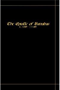 The Epistle Of Barnabas
