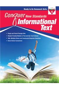 Conquer New Standards Informational Text (Grade 4) Workbook
