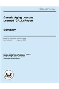 Generic Aging Lessons Learned (GALL) Report