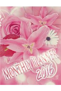 2016 Monthly Planner