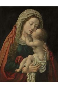 Mary and Child, Bernard Van Orley. Blank Journal