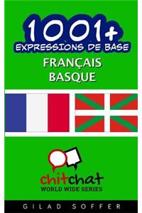 1001+ Expressions de Base Français - Basque