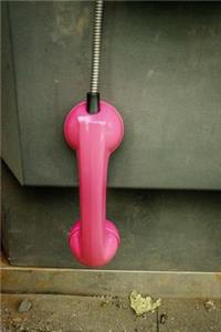 Vintage Pink Phone Receiver Journal