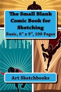 The Small Blank Comic Book for Sketching
