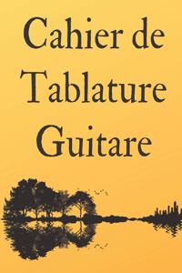 Cahier de Tablature Guitare