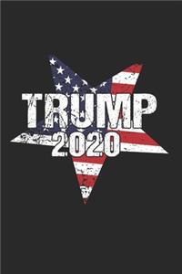 Trump 2020: Cool Animated Trump 2020 Design Notebook Composition Book Novelty Gift (6"x9") Dot Grid Notebook to write in