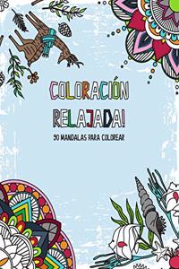Coloración relajada! 90 mandalas para colorear
