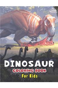 Dinosaur Coloring Book For Kids.