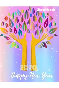 Happy New Year 2020 Sketchbook
