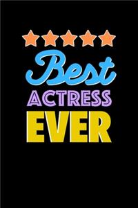 Best Actress Evers Notebook - Actress Funny Gift