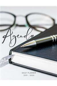Planner July 2019- June 2020 Agenda Monthly Weekly Daily Calendar