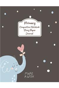 Primary Composition Notebook Story Paper Journal