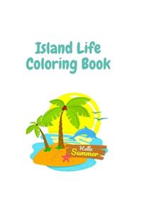 Island Life Coloring Book