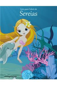 Livro para Colorir de Sereias