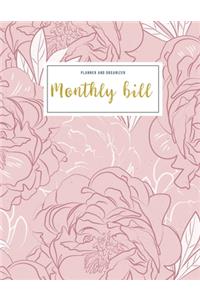 Monthly Bill Planner and Organizer