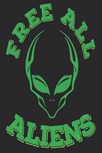 Free All Aliens Notebook
