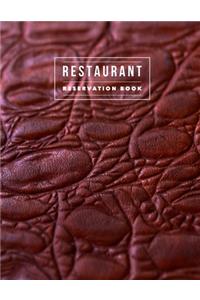 Restaurant Reservation Book