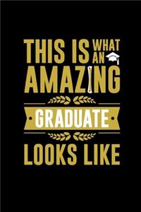 College Graduation Theme Blank Notebook