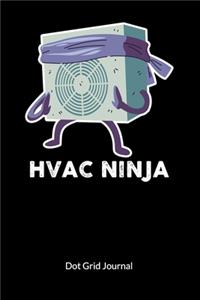 HVAC Ninja. Dot Grid Journal