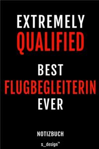 Notizbuch für Flugbegleiter / Flugbegleiterin
