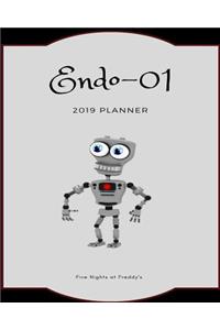 Endo-01 2019 Planner Five Nights at Freddy's: Calendar, Journal, Diary