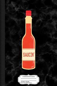 Hot Saucin' Composition Notebook