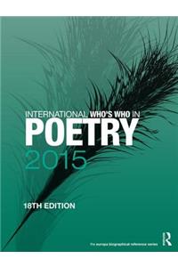 International Who's Who in Poetry 2015