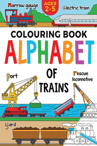 Train Colouring Book for Children