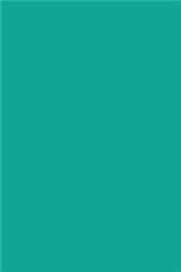 Persian Green 101 - Lined with Margins Notebook
