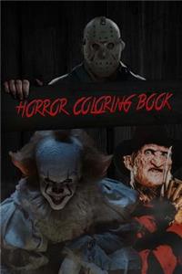 Horror Coloring Book