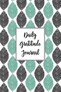 Gratitude Journal Abstract Leaves Pattern 4