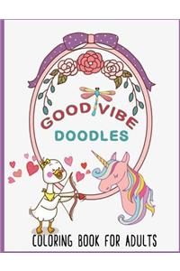 Good Vibe Doodles Coloring book