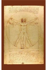 Cannabis Rating Journal - Vitruvian Man: Blank Form Notebook with Discreet Cover Used for Organizing Information and Rate THC CBD Strains of Marijuana for Either Medical or Recreational