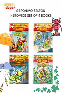 GERONIMO STILTON HEROMICE SET OF 4 BOOKS