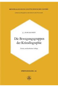 Bewegungsgruppen Der Kristallographie