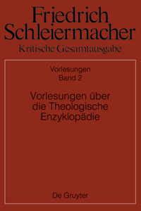 Vorlesungen Über Die Theologische Enzyklopädie