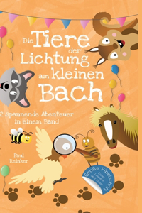Tiere der Lichtung am kleinen Bach